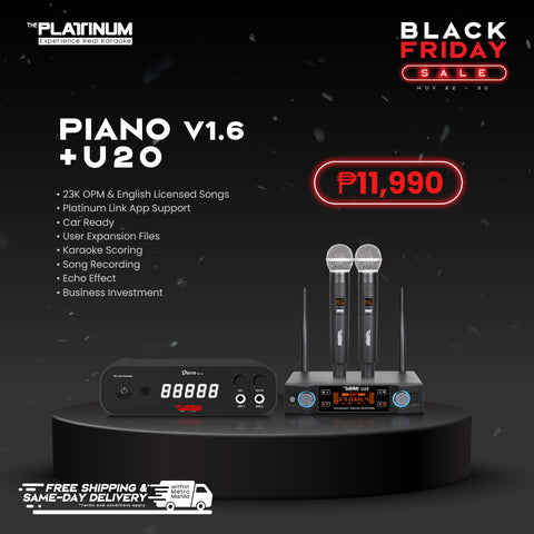 Piano V1.6 with U20 Wireless Mic Sale