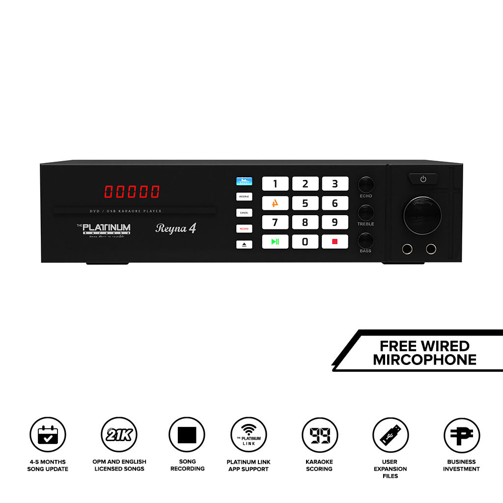 Reyna 4 with Free Wired Microphone