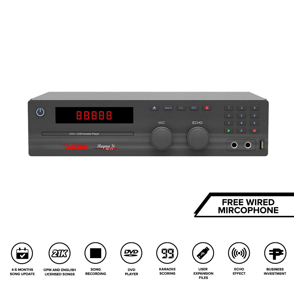 Reyna 3C with Free Wired Microphone
