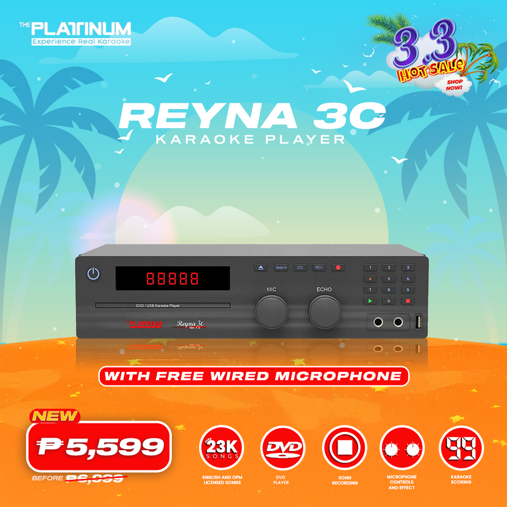 Reyna 3C with Free Wired Microphone