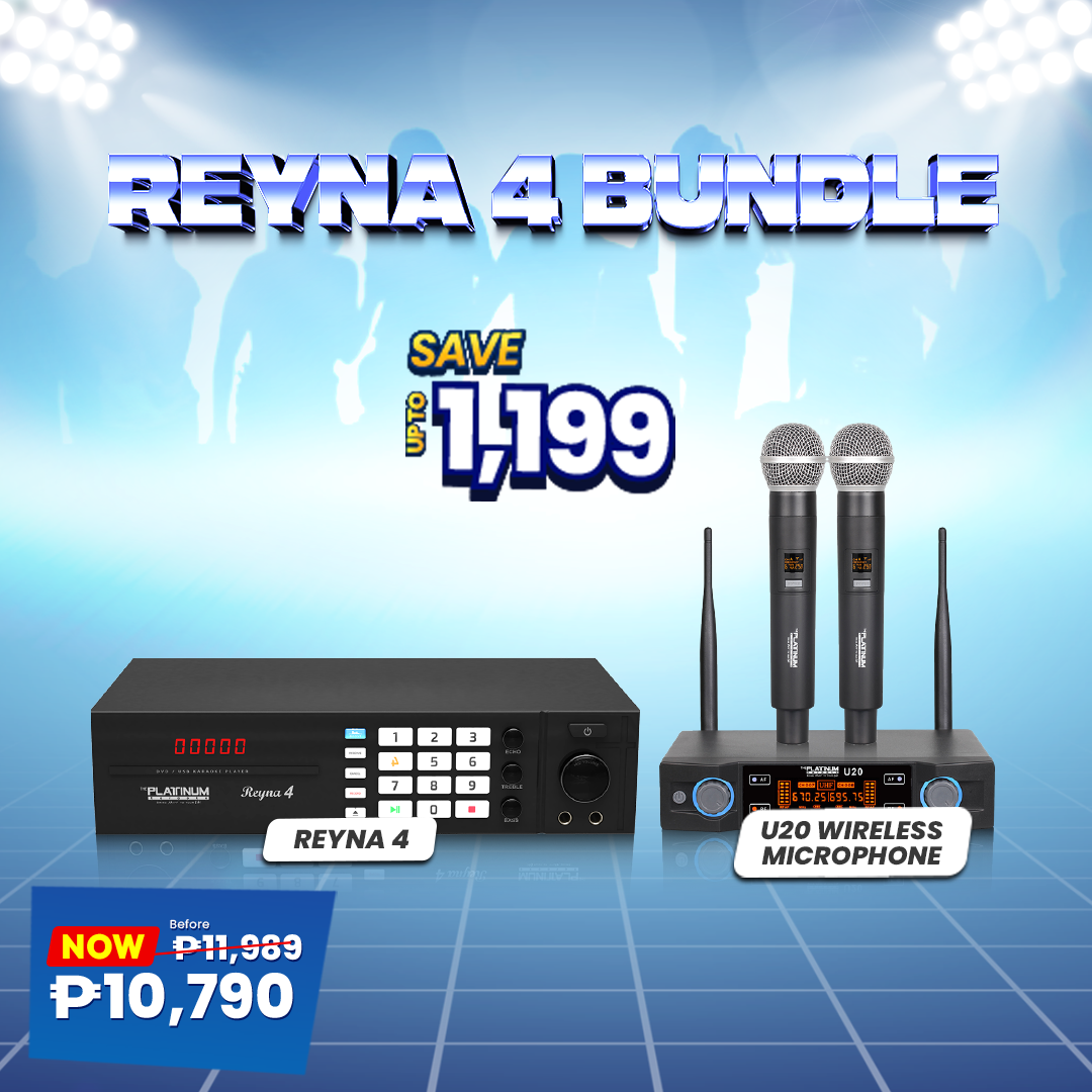 Reyna 4 with U20 Wireless Mic