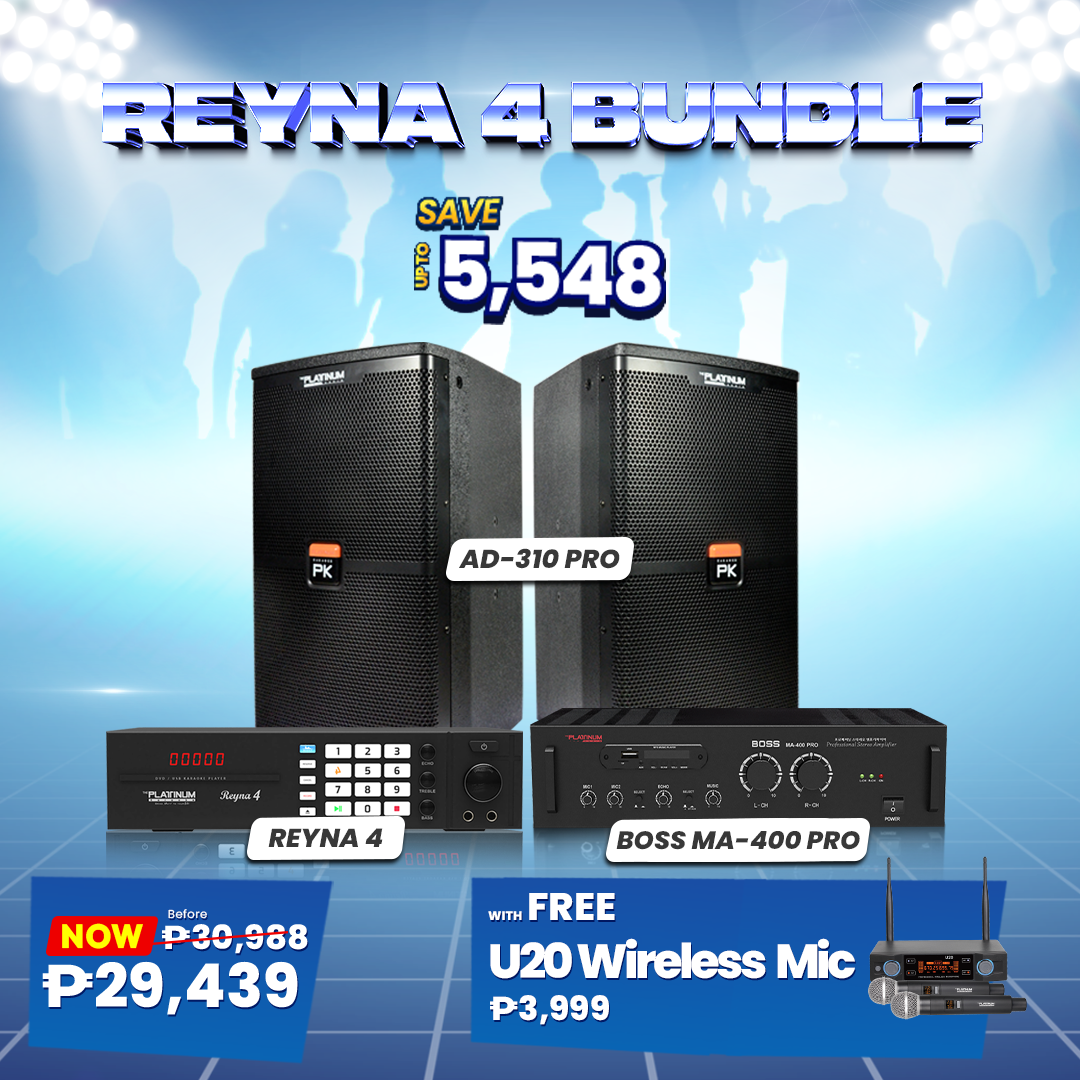 Reyna 4 AD-310 Pro BOSS MA-400 Pro FREE U20