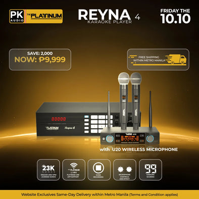 Reyna 4 with U20 Wireless Mic