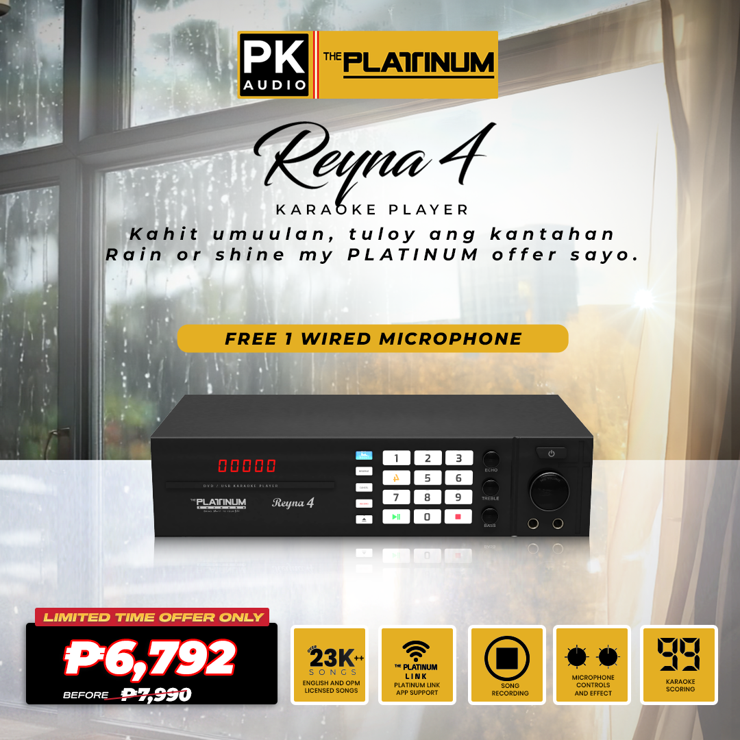 Reyna 4 with Free Wired Microphone