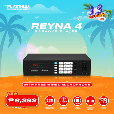 Reyna 4 with Free Wired Microphone