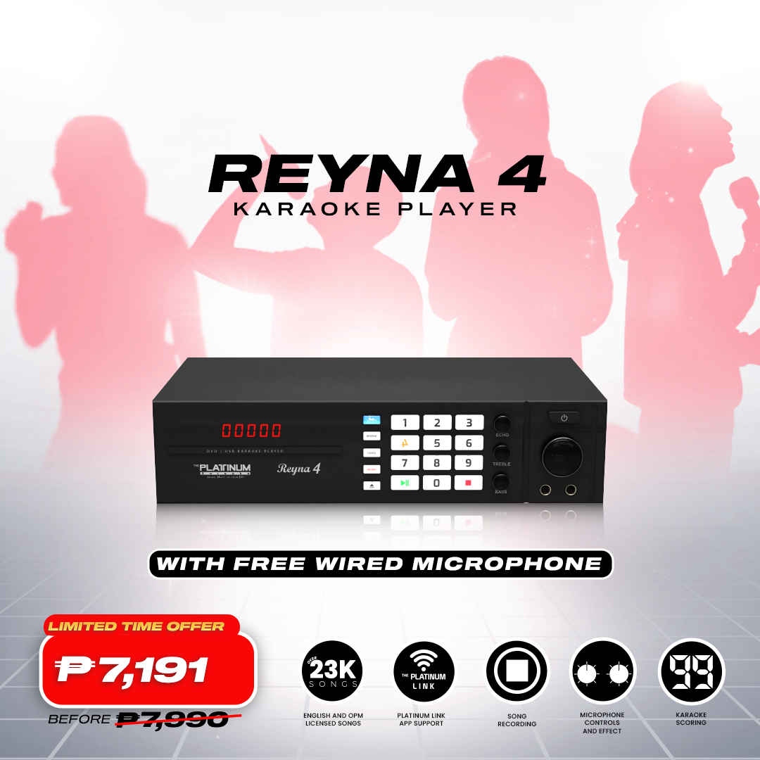 Reyna 4 with Free Wired Microphone
