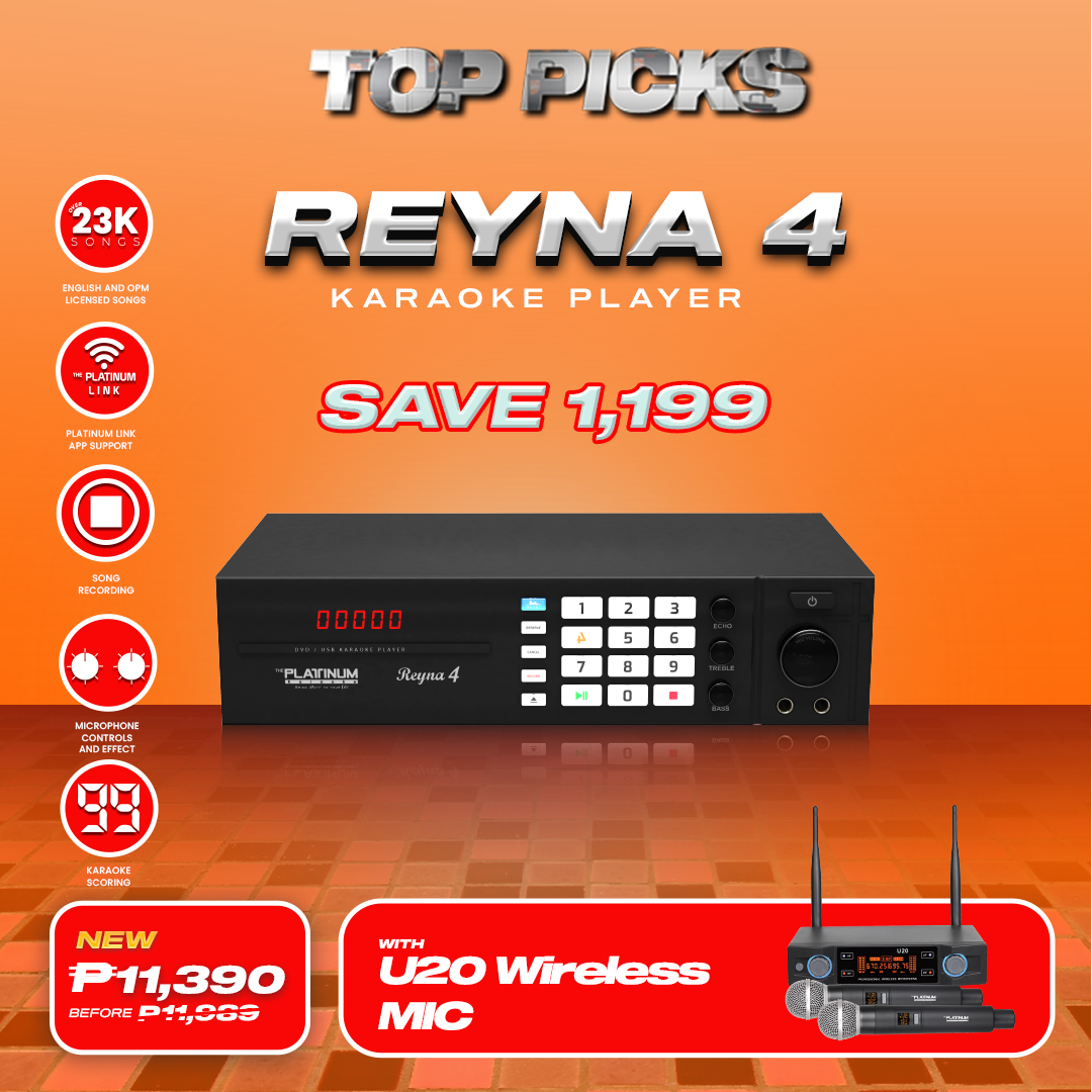 Reyna 4 with U20 Wireless Mic