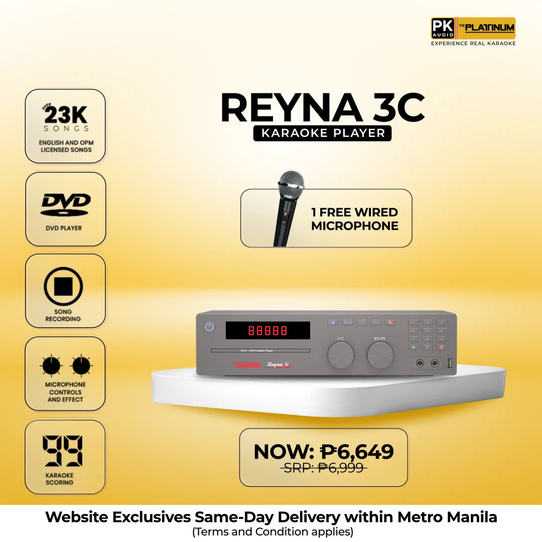 Reyna 3C with Free Wired Microphone