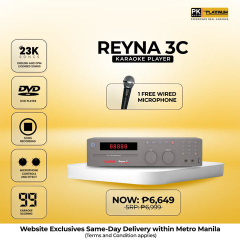Reyna 3C with Free Wired Microphone