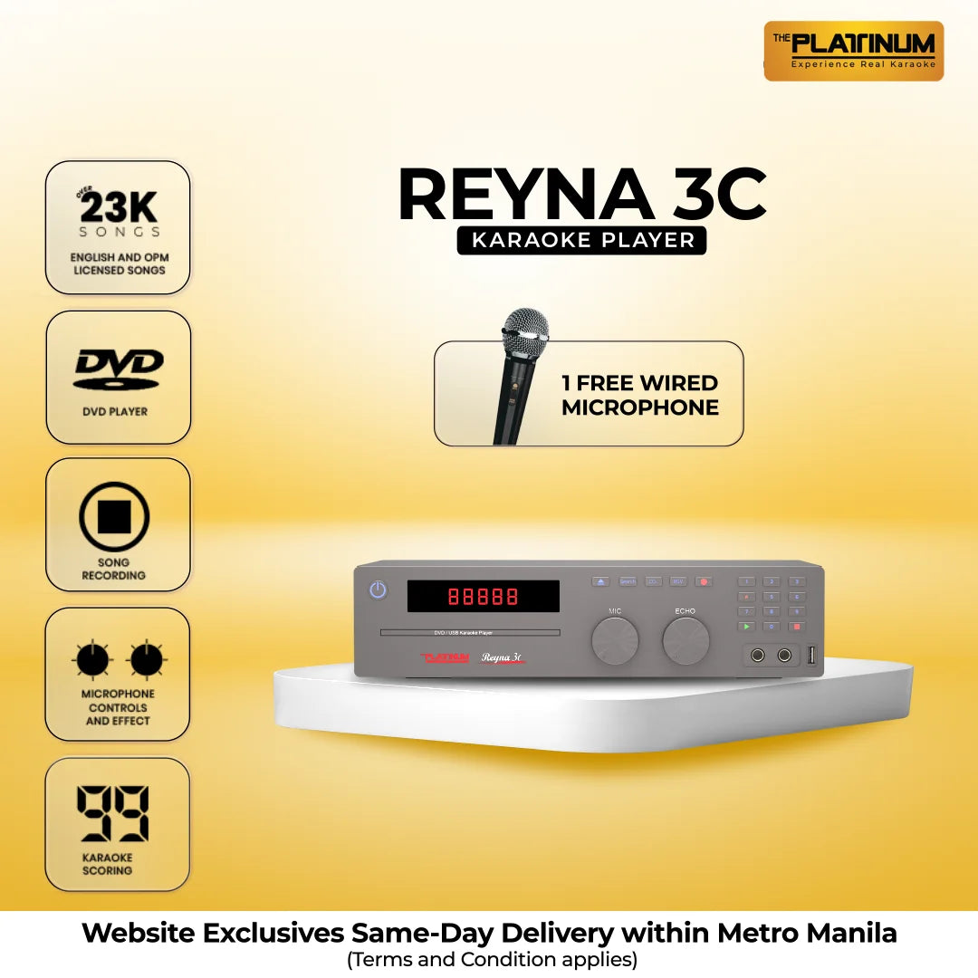 Reyna 3C with Free Wired Microphone