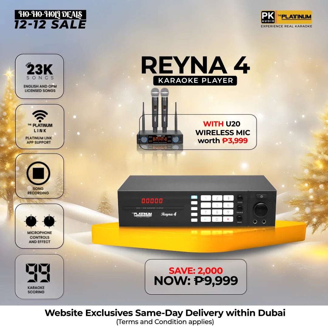 Reyna 4 with U20 Wireless Mic