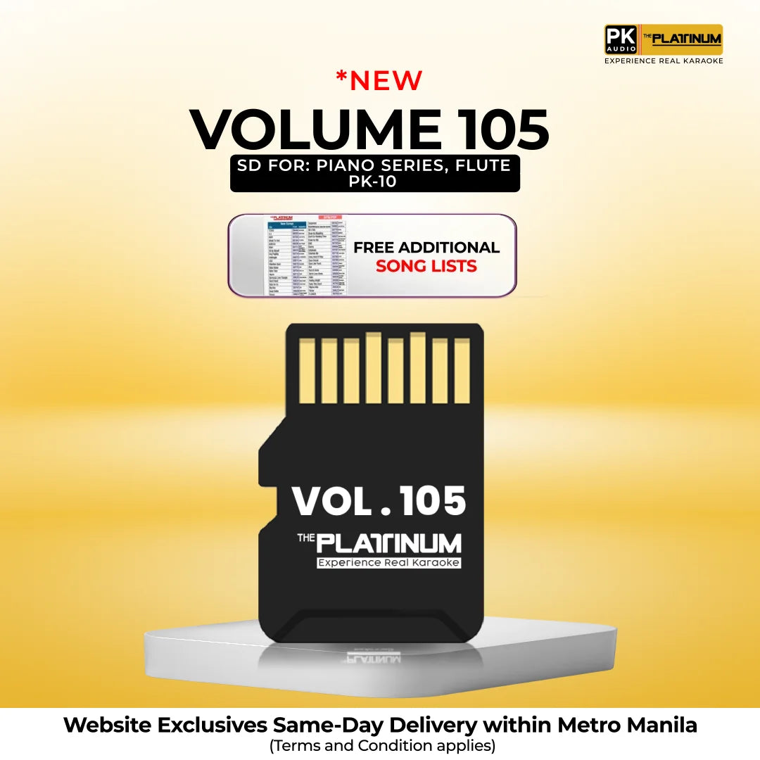 Vol.105 SD Card - Piano Series, Flute and PK-10