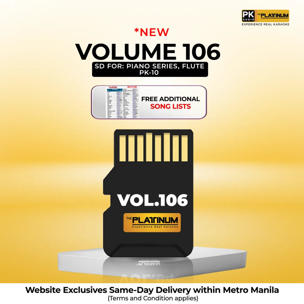 Vol.106 SD Card - Piano Series, Flute and PK-10