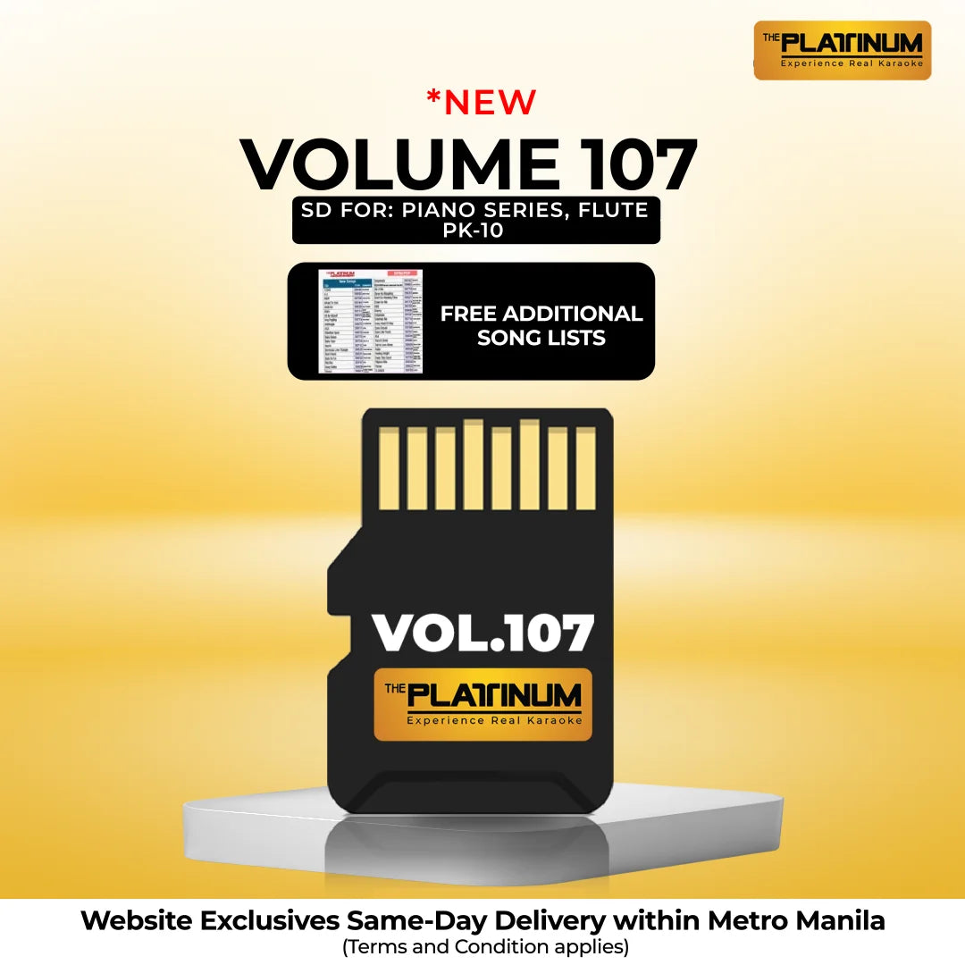 Vol.107 SD Card - Piano Series, Flute and PK-10