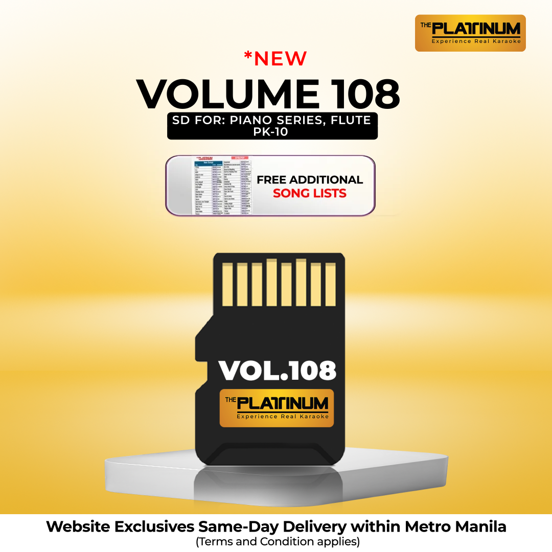 Vol.108 SD Card - Piano Series, Flute and PK-10