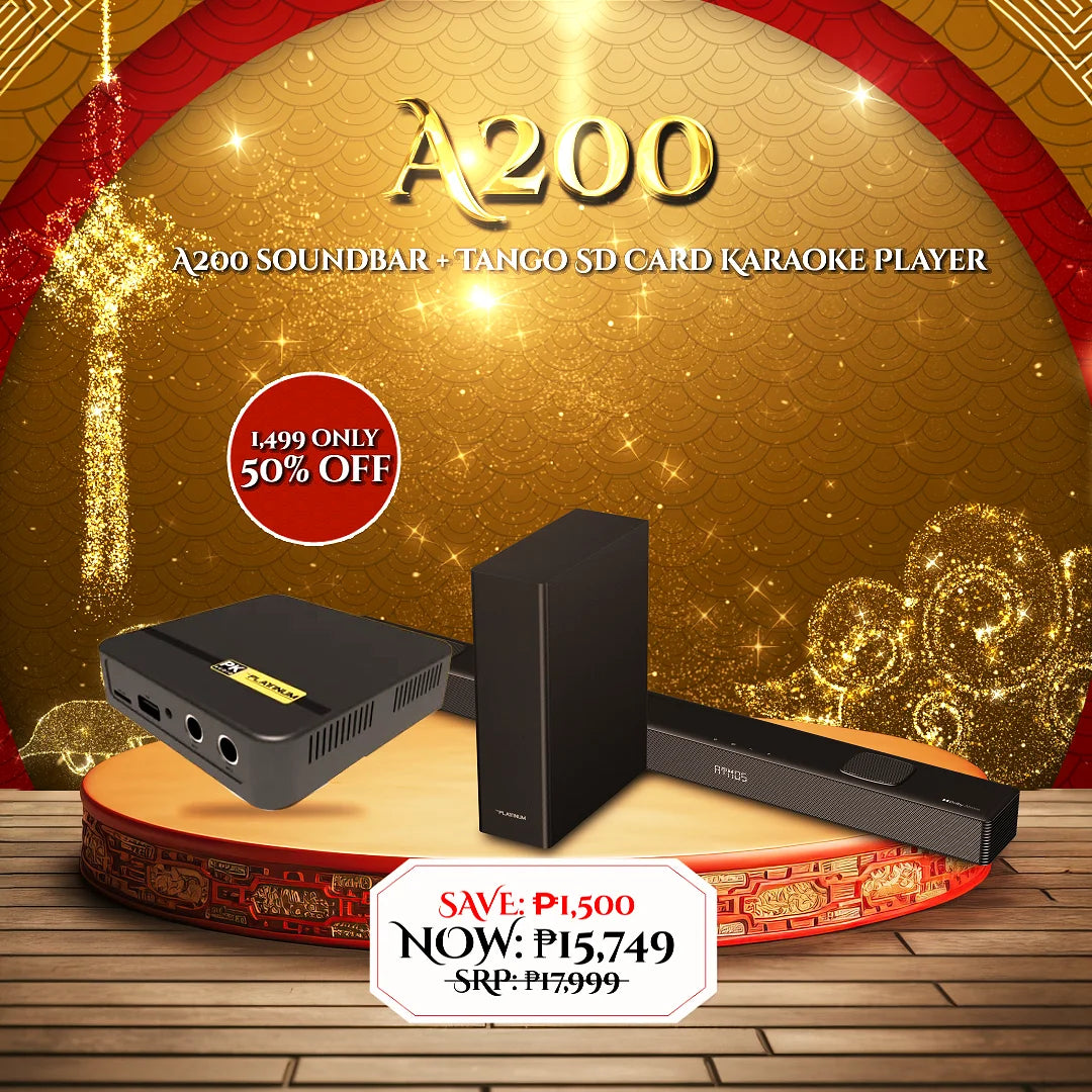 A200 5.1.2 Channel Soundbar with Tango