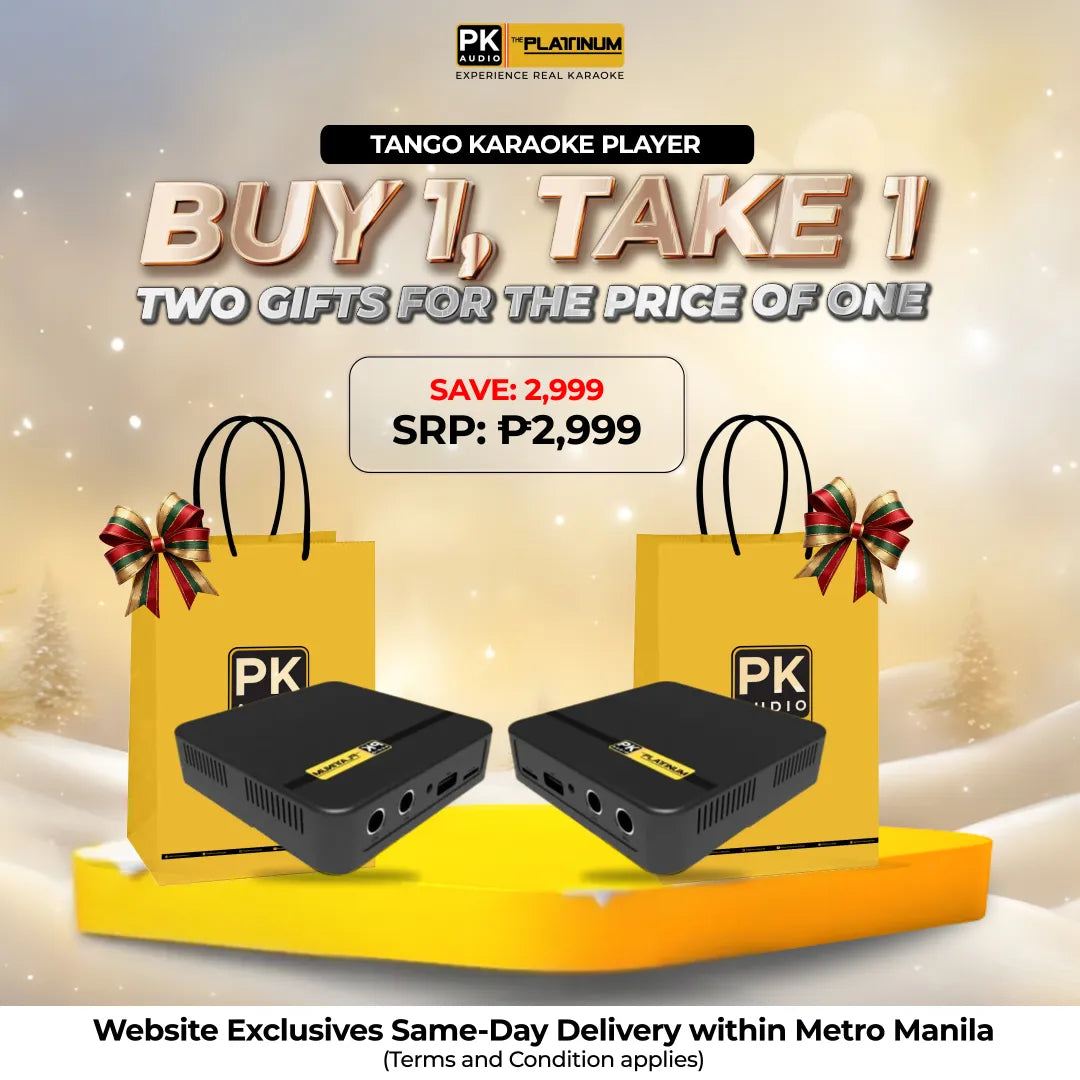 Tango SD Card Karaoke Player - Buy 1 Get 1