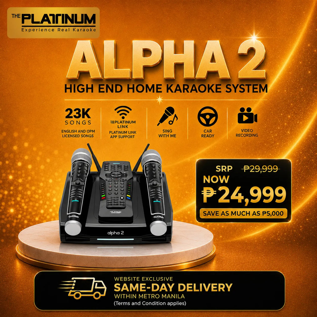 ALPHA 2 High-End Home Karaoke System