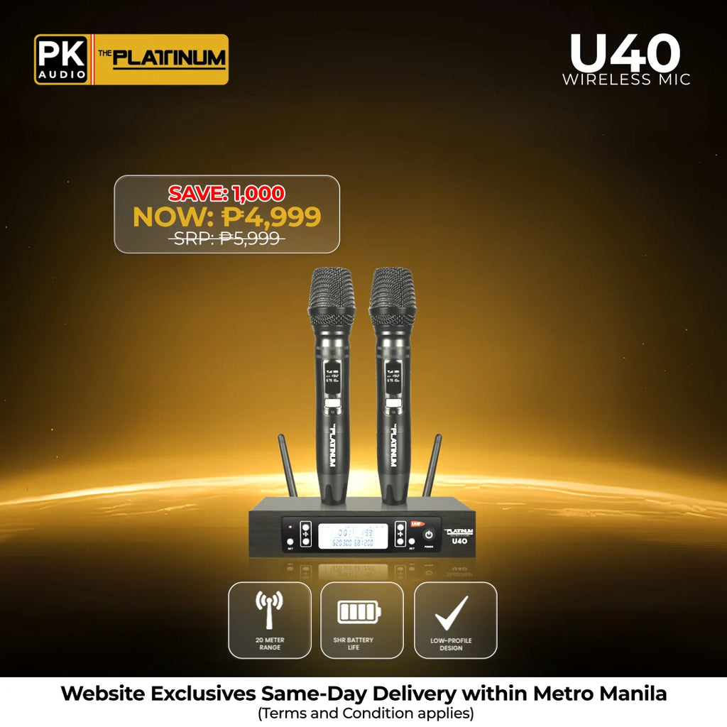 U40 Wireless Mic