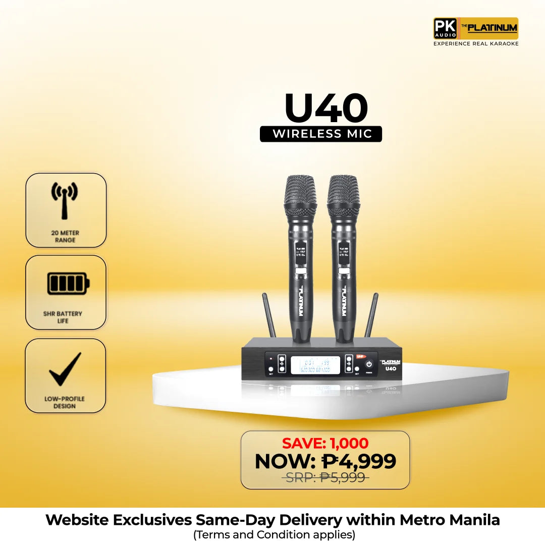 U40 Wireless Mic