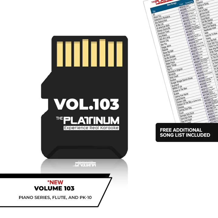 Vol.103 SD Card - Piano Series, Flute and PK-10