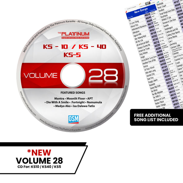 Volume 28 KS10/KS40/KS5/KS-1