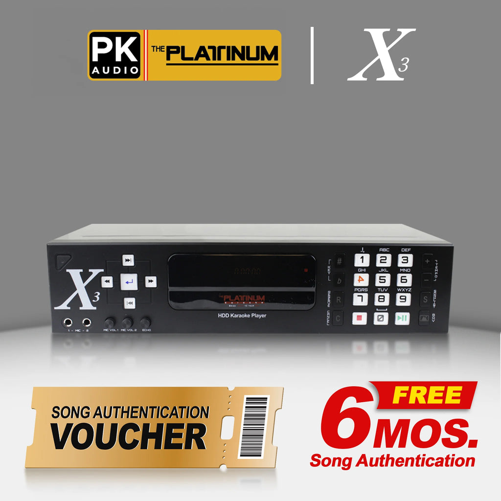 24 Months Song Authentication for X-3