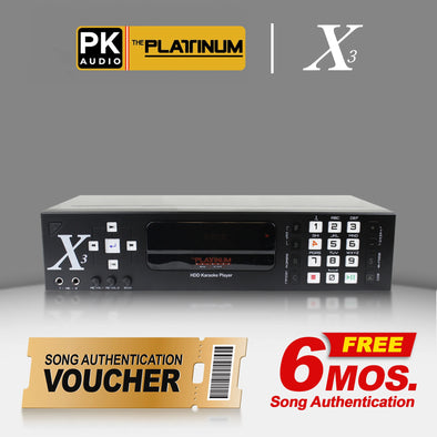 24 Months Song Authentication for X-3