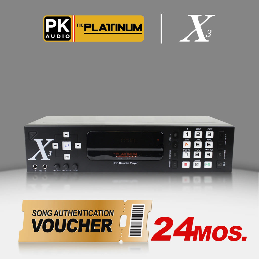 24 Months Song Authentication for X-3
