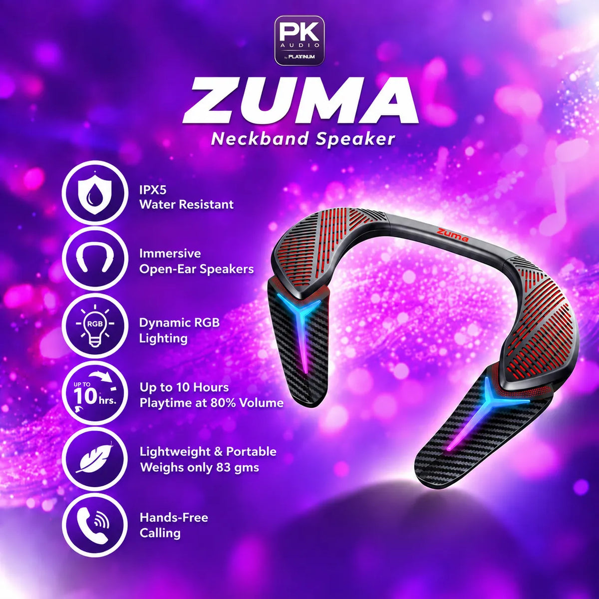 ZUMA Neckband Speaker