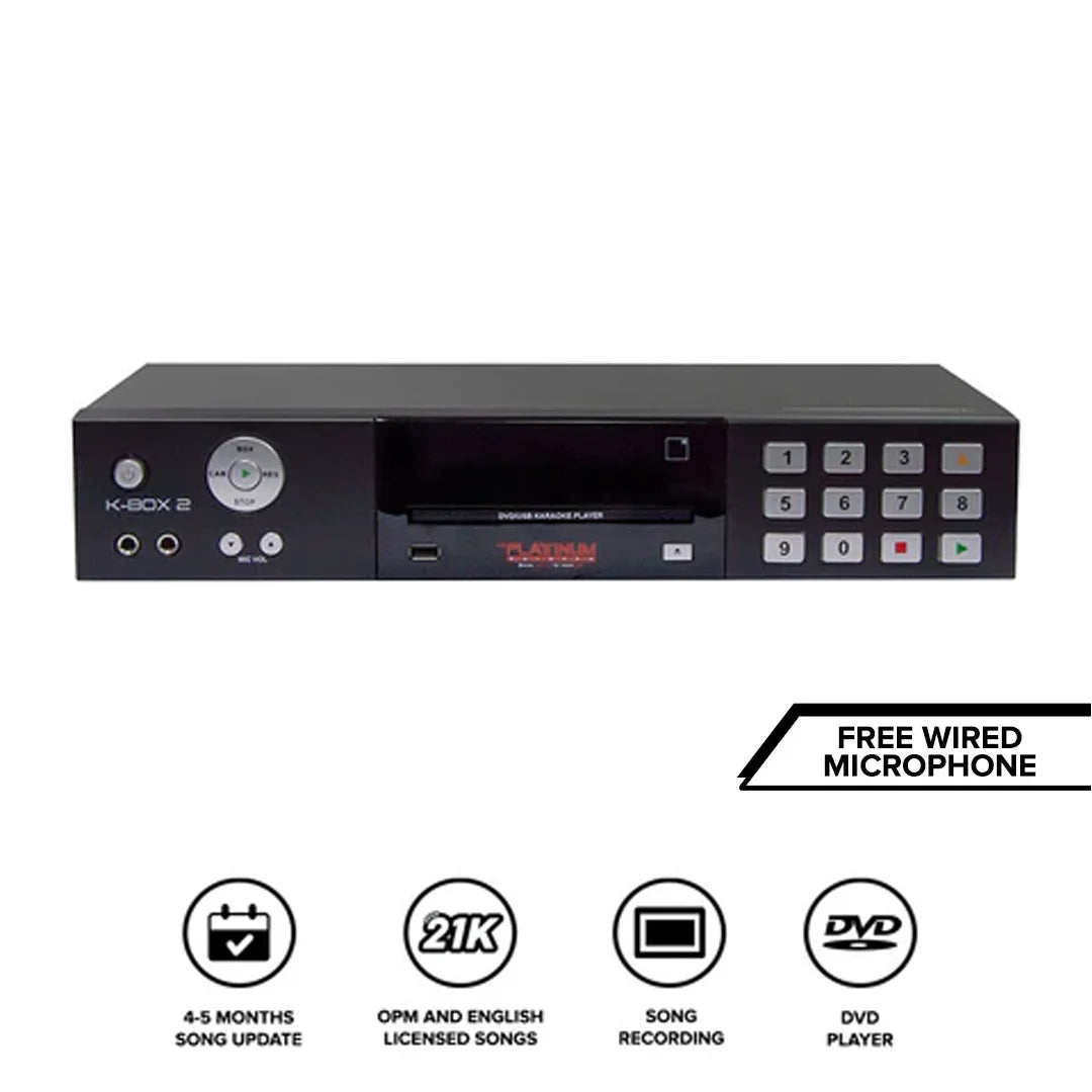 K-Box 2 with Free Wired Microphone