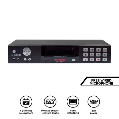 K-Box 2 with Free Wired Microphone
