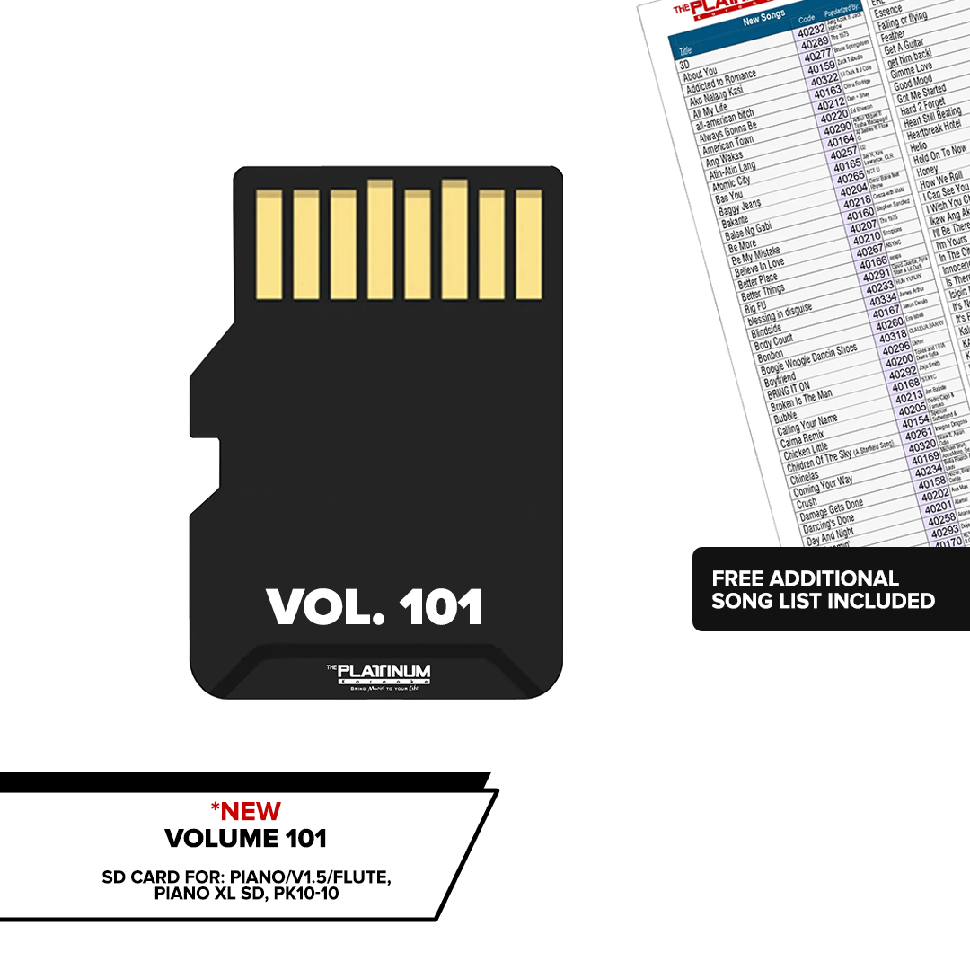 Vol.101 SD Card - Piano/v1.5/v1.6/Flute/Piano XL SD/PK-10