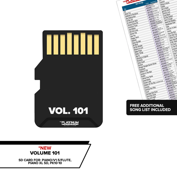 Vol.101 SD Card - Piano/v1.5/v1.6/Flute/Piano XL SD/PK-10